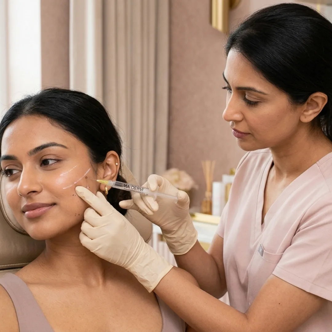 Cheek fillers Lahore mid-face lift at London Aesthetics UK
