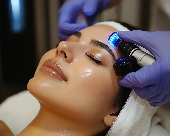 9-step HydraFacial process at London Aesthetics UK Lahore